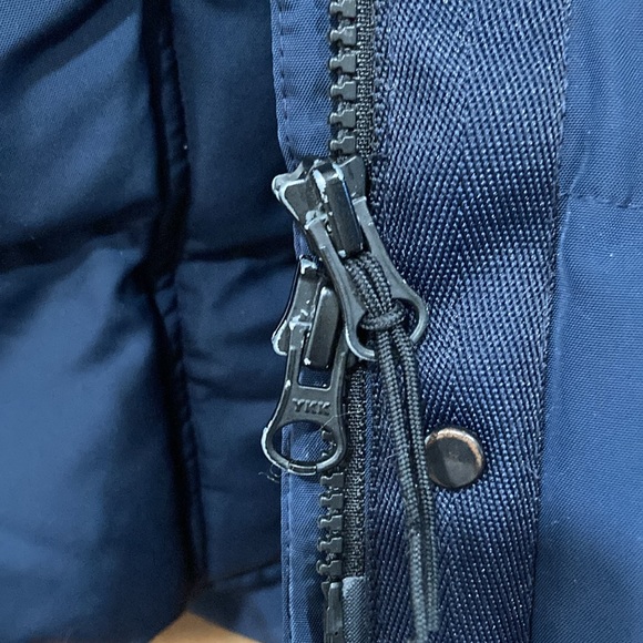 Everlane Navy ReNew Long Puffer Coat - Picture 2 of 4